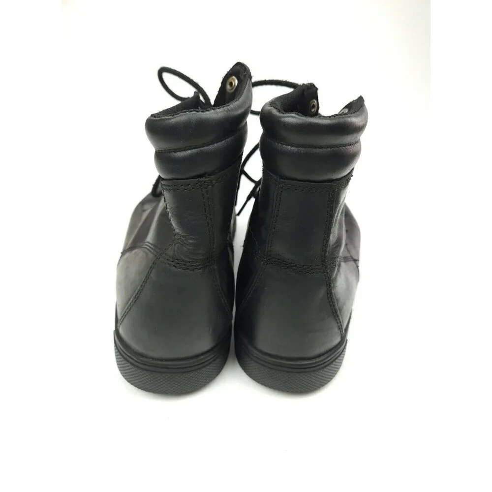 Harley-Davidson Men's Size 12 M Watkins Black Leather Motorcycle Boots D93758